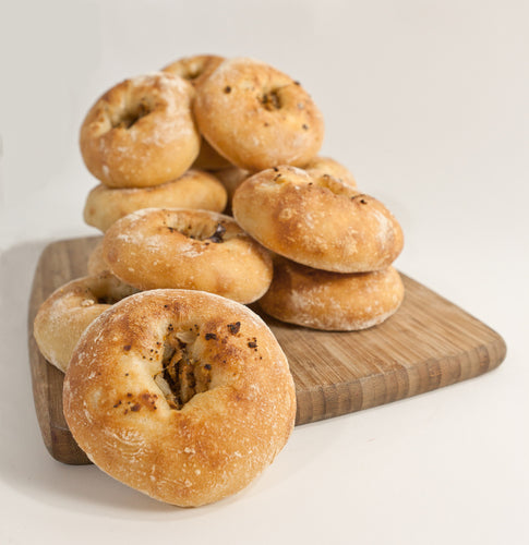 Bialys by the dozen