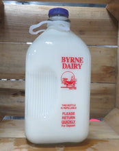 Byrne Farm Fresh Glass Milk Half Gallon 1%