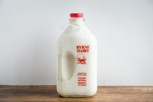 Byrne Farm Fresh Glass Milk Half Gallon Whole