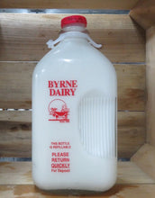 Byrne Farm Fresh Glass Milk Half Gallon Whole