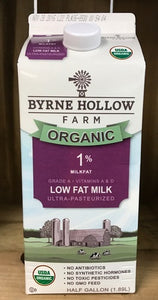 Byrne Hollow Organic 1% Milk