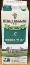 Byrne Hollow Organic 2% Milk