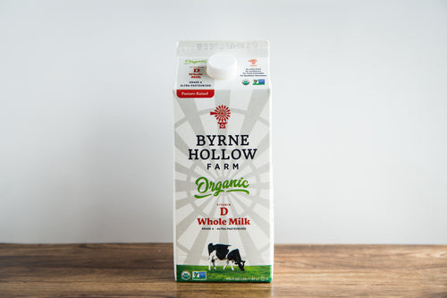 Byrne Hollow Organic Whole Milk