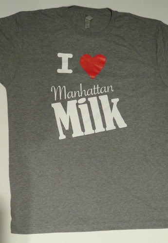 I Love Manhattan Milk Grey T