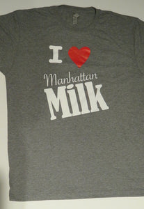 I Love Manhattan Milk Grey T