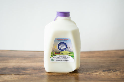 Manhattan Milk 2% MIlk Creamline Grass-Fed Quart
