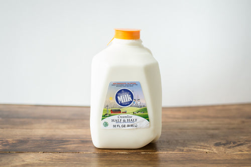 Manhattan Milk Half And Half Creamline Grass-Fed Quart