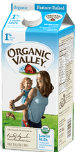 Organic Valley Half Gallon 1%