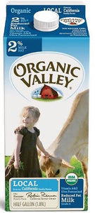 Organic Valley Half Gallon 2%