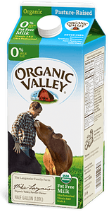 Organic Valley Half Gallon Skim