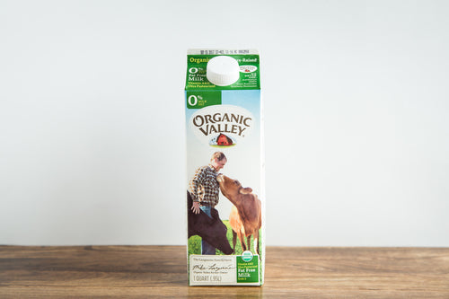 Organic Valley Quart Skim